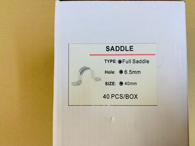 [E4]  40mm   saddles ( 40 clips)