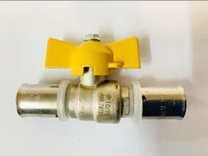 [837] Gas  Inline ball valve 16mm - NZ Pipe