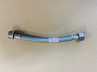 [F2] 1/2 x 200mm long  x 10 flexible hoses (male + female)