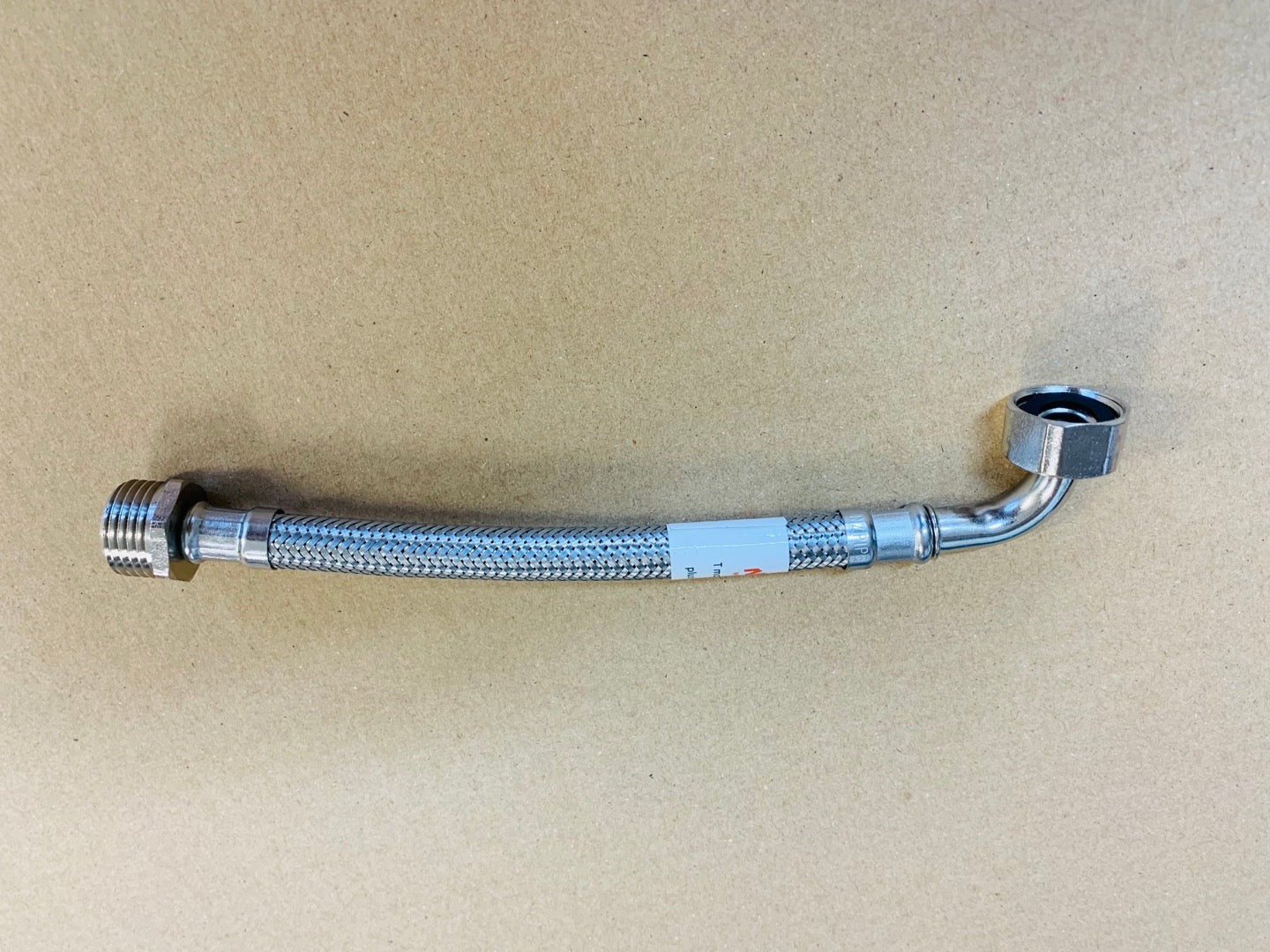 [F345] flexible hose elbow  (male +elbow)