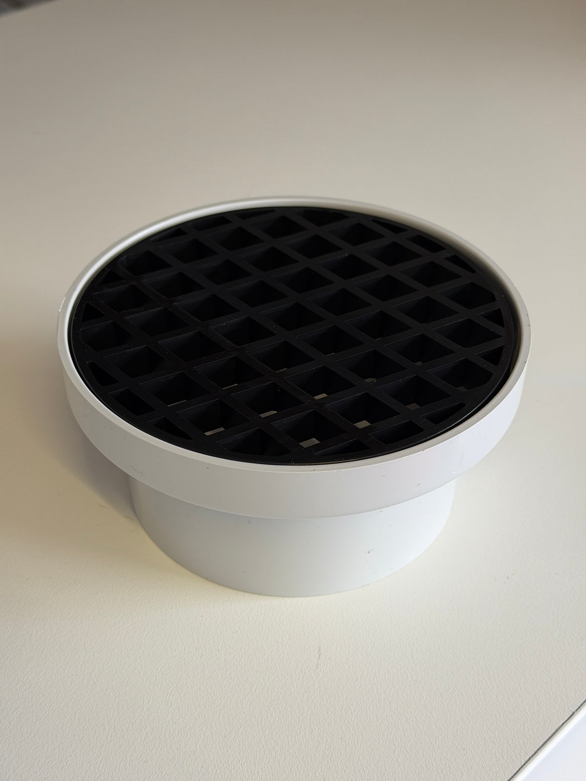 [PVC1034] Finishing Collar & Grate 100mm
