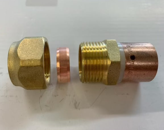 [35] Copper Male Adaptor (20mm)