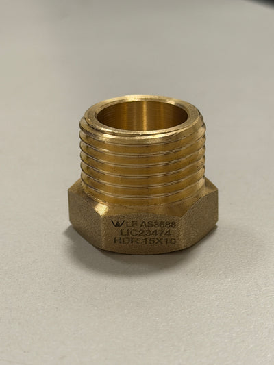[BRF1012] Brass Reducing Bush (Male/Female)