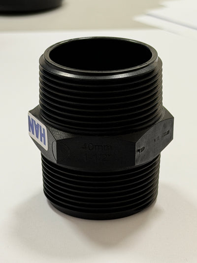 [ABN1002] Hansen Threaded Hex Nipple