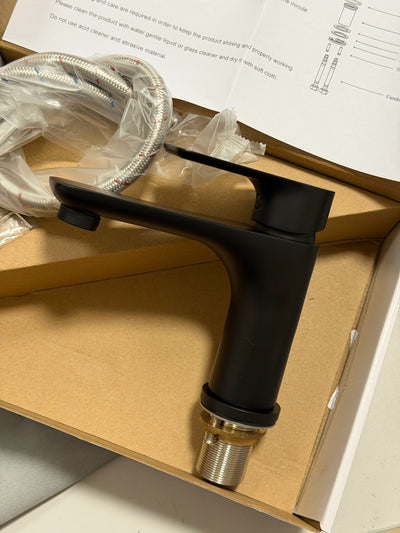 Swiss Basin Mixer (Watermark) - Matte Black