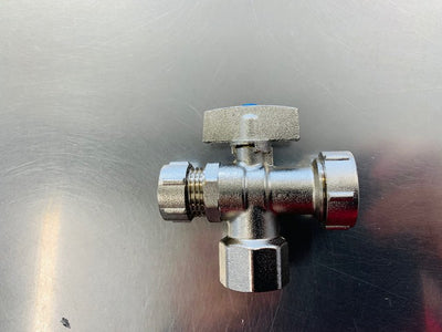 [BLV1011] Three Way Tap (15mm Female + 15mm/20mm Male)
