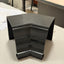 [GBA1007] Gutter Corner Internal 45 Degree Black