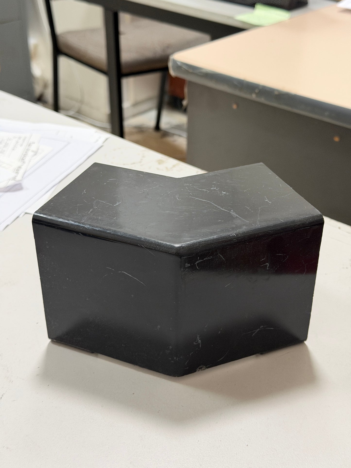 [GBA1007] Gutter Corner Internal 45 Degree Black