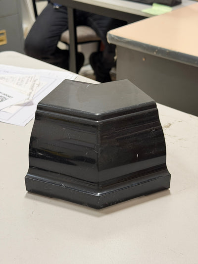 [GBA1008] Gutter Corner External 45 Degree Black