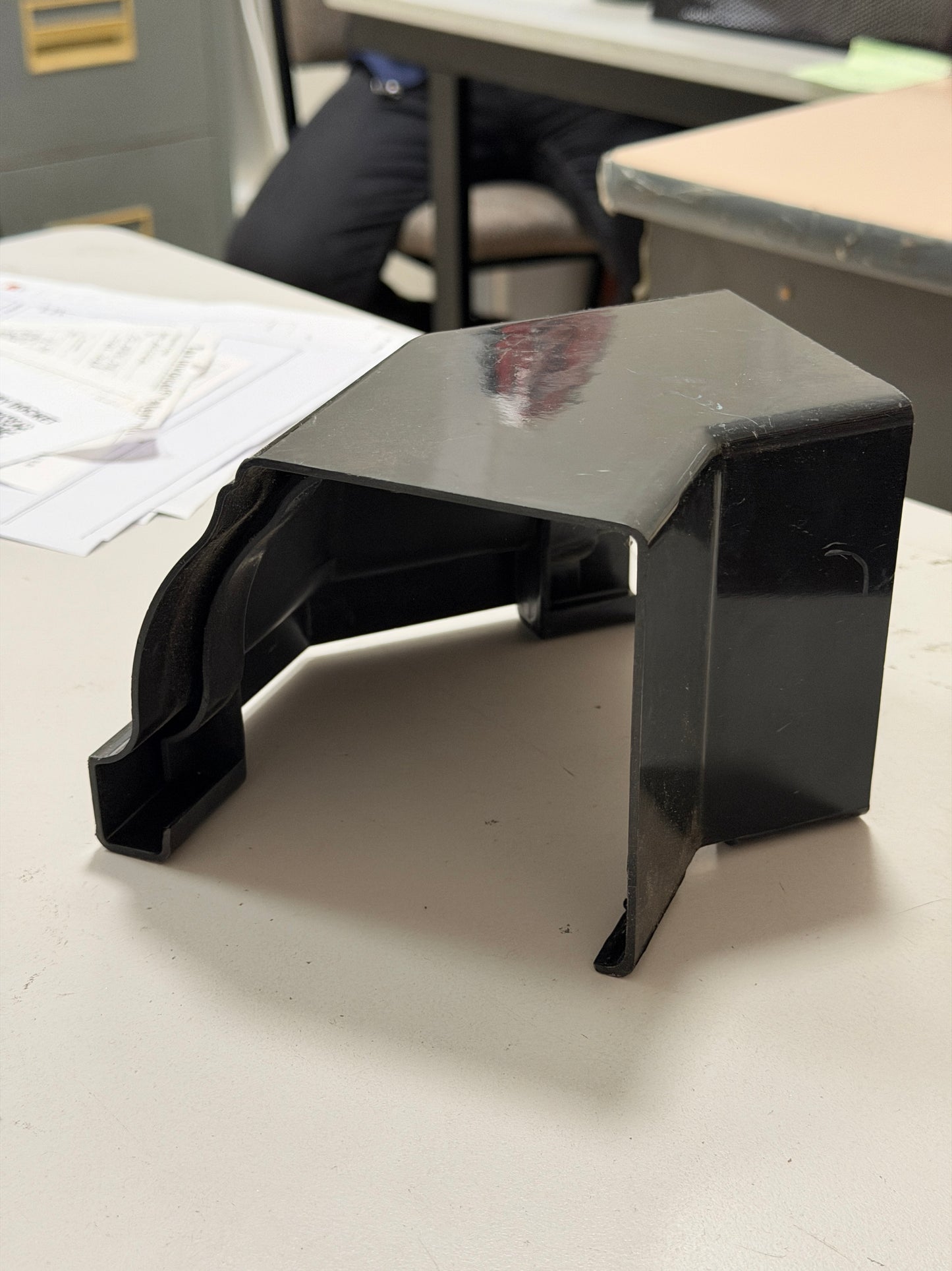 [GBA1008] Gutter Corner External 45 Degree Black