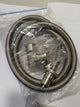 [GPF1001] Bayonet Hose With Nickel Plated Floor Socket