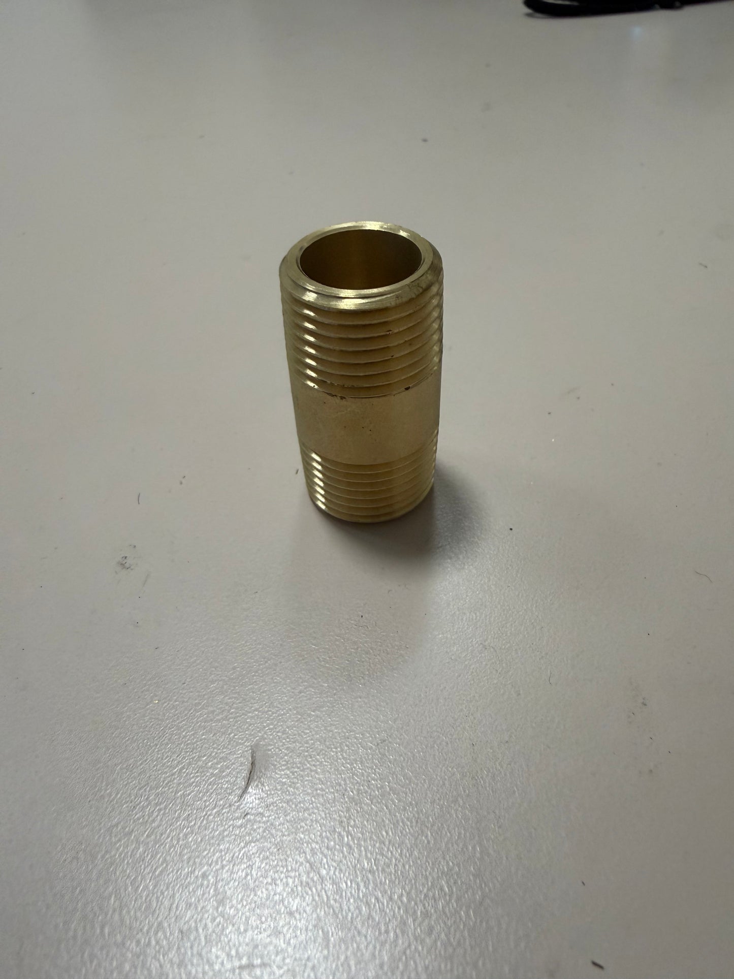 [B1001] Brass Nipple 15mm (Range Of Lengths)