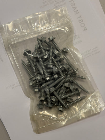 [SBL1002] Galvanised Tek Screw 40mm x50 Pack