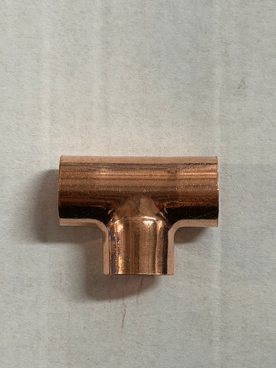 [CPF1023] Copper Brazing Equal Tee