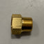 [BRF1028] Brass Adaptor With Chamfer 1/2" (Male/Female)