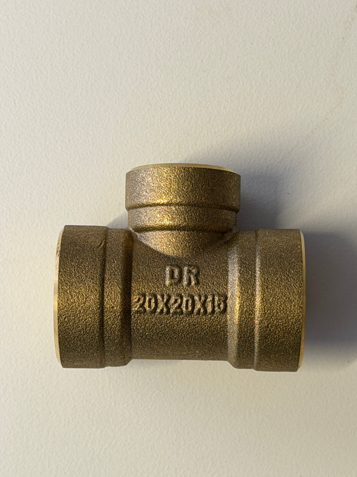 [BRF1029] Brass Reducing Tee 20x20x15mm (Female)