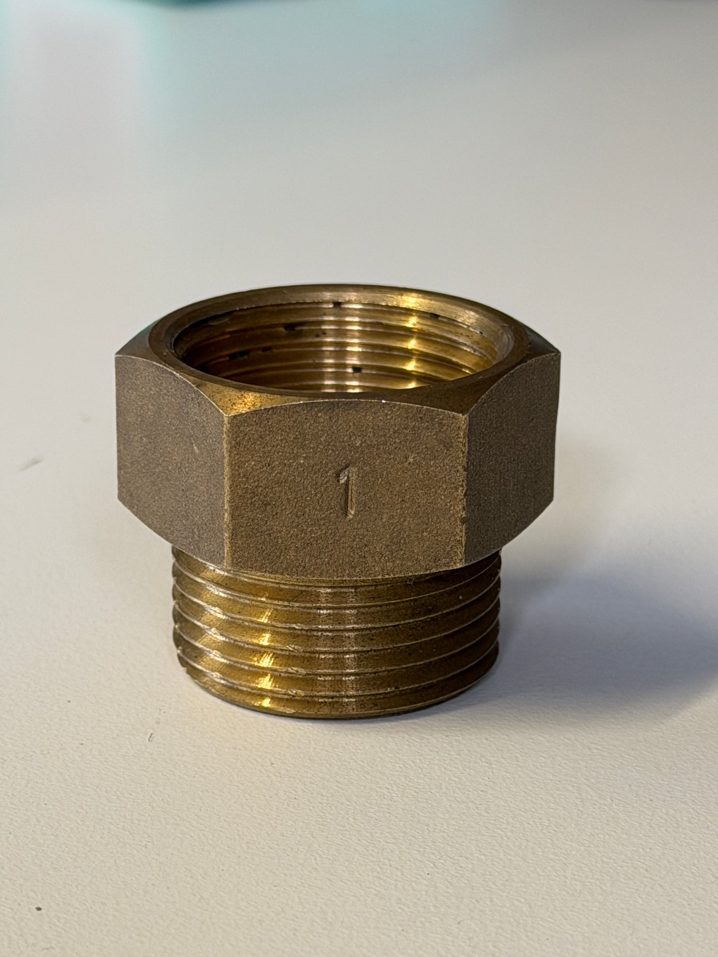 [BRF1031] Brass Socket 25mm (Male/Female)