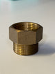 [BRF1031] Brass Socket 25mm (Male/Female)