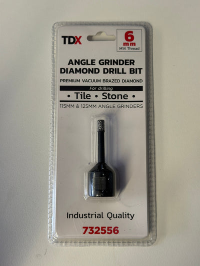 [DBA1003] TDX Angle Grinder Diamond Drill Bit 6mm