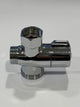 [BLV1014] Dishwasher 3 Way Valve 15x15x20mm Chrome