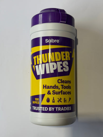 [PPE1002] SimpleFix Sabre Thunder Wipes Antibacterial Trade Tub