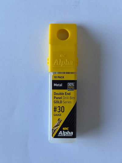 [DBA1007] Alpha Double Ended Jobber Drill Bright 3.3mm x10 Pack