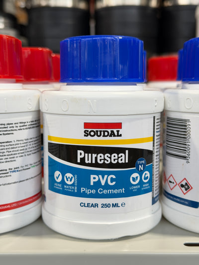 [SAA1002] Soudal Pureseal PVC Pipe Cement Clear