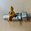 [8471] Gas ball valve 25mm pex - 3/4 swivel connection