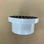 [W1373]  Collar and grate 100mm (flat cover)