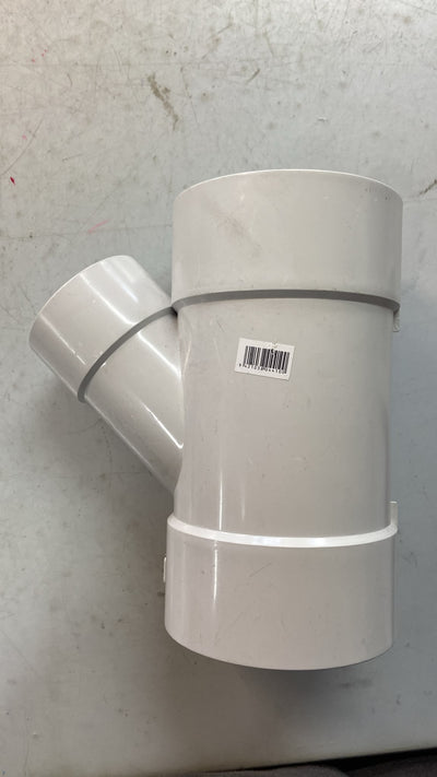 [PVC1012] PVC Y Junction 45 Degree