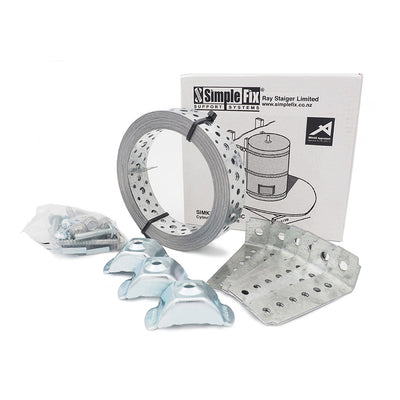 [HWC1008] SimpleFix Seismic Cylinder Restraint Kit 3 Strap