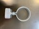 [DPF1014] Downpipe Clip Single Leg Adjustable 80mm White