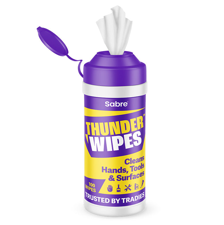 [PPE1002] SimpleFix Sabre Thunder Wipes Antibacterial Trade Tub
