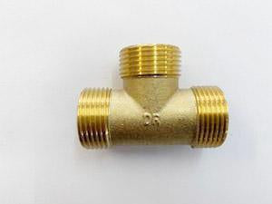 [207] Brass Male Tee 15mm - NZ Pipe