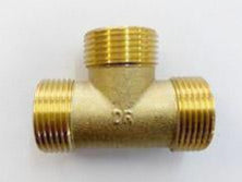 [207] Brass Male Tee 15mm - NZ Pipe