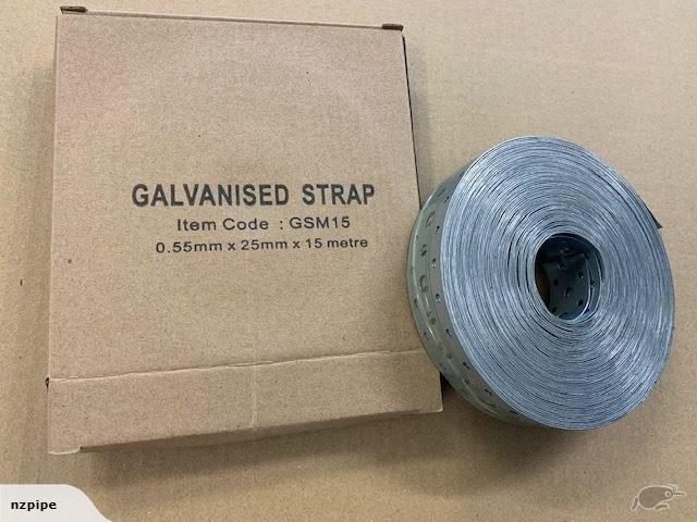[1051] Galvanized strap for plumbers - NZ Pipe
