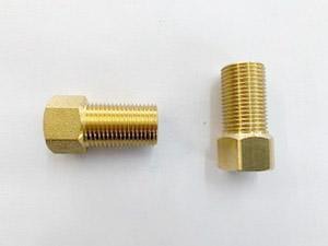 [225] Brass M/F Nipple 50mm long (15mm) - NZ Pipe