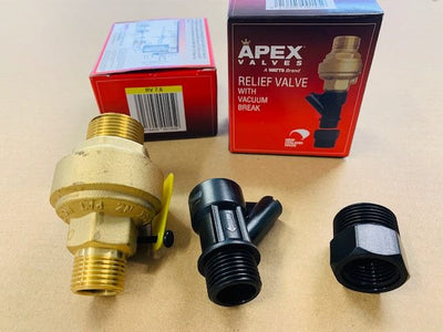 [V61] APEX-- pressure relief valve 7.6m