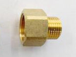 [215] Brass Male 15mm/ Female 20mm Reducing Socket - NZ Pipe