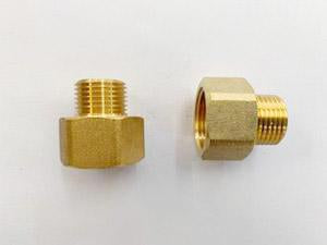 [215] Brass Male 15mm/ Female 20mm Reducing Socket - NZ Pipe