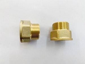 [216] Brass Male20mm/ Female 20mm Socket - NZ Pipe