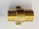 [236] Brass Nugged Nipple 15mm - NZ Pipe