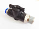 [546] Ball valve with one side tread 8mm -- 1/4 - NZ Pipe