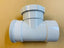 [1160]  PVC inspection 100mm Y junction right hand