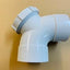 [1155]  PVC inspection 100mm Bend 88 deg Rear 