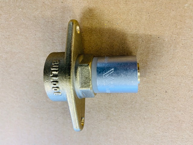 [CRP1023] PB Crimp Brass Hose Plate 15mm