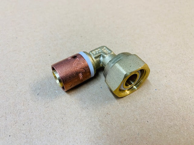 [CRP1031] PB Crimp Copper Swivel Elbow
