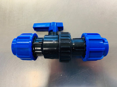 [1709] Mainpipe (blue)- 25mm ball valve