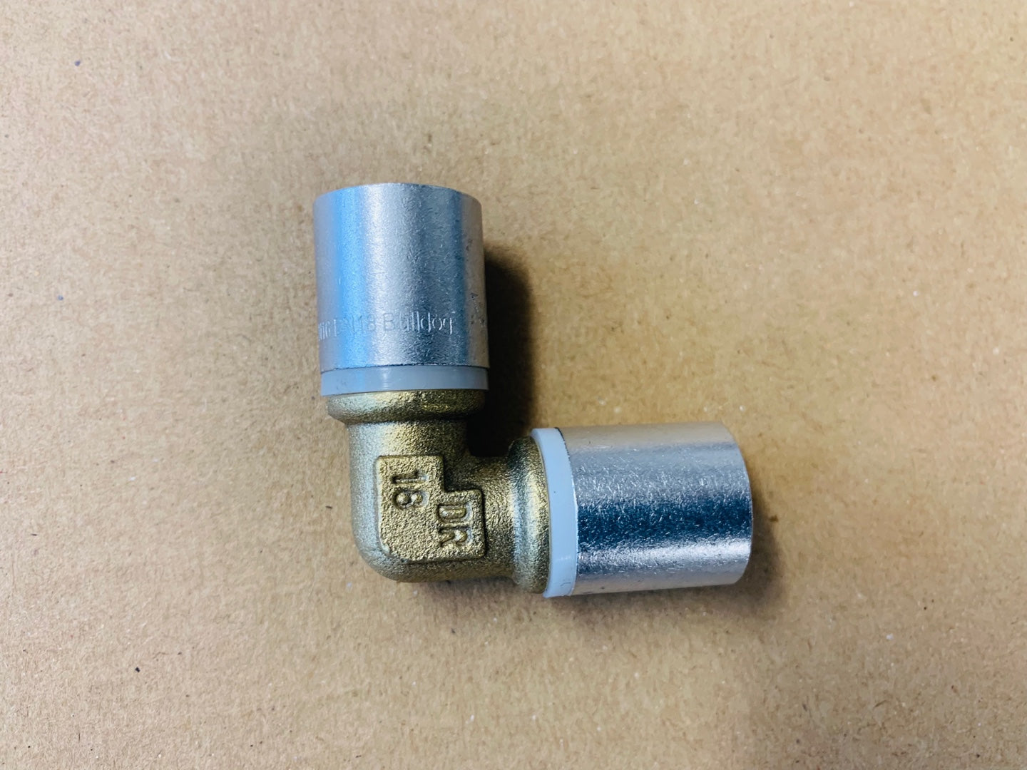 [CRP1004] PB Crimp Brass Elbow