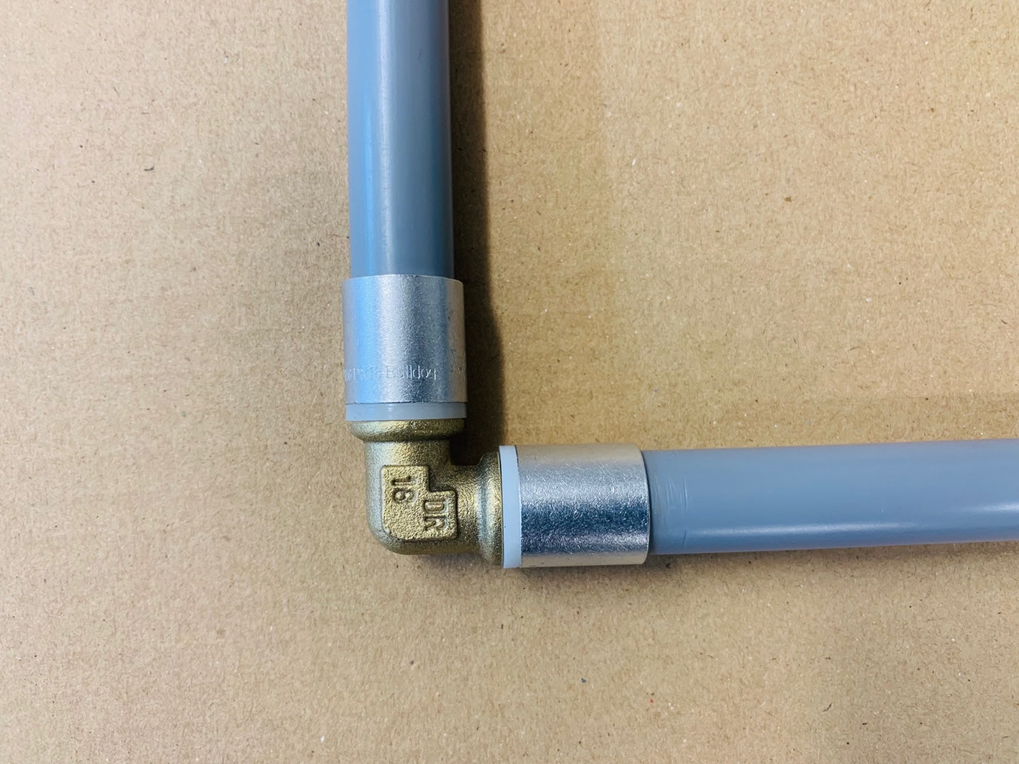 [CRP1004] PB Crimp Brass Elbow